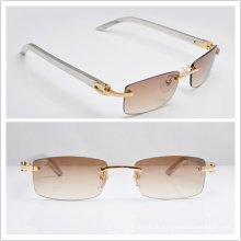Ct Óculos de sol de aço inoxidável / Famous Brand Galsses / Rimless Sunglasses